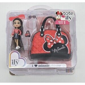 Disney ILY Tote Teenies Bag I Heart Minnie Mouse New‎ Package Damage